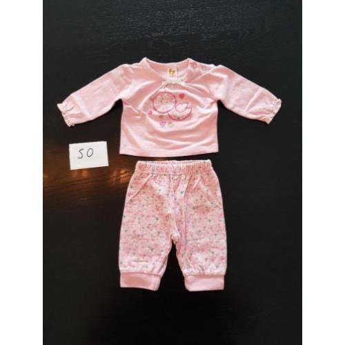 Kledingset maat 50 pyjama, Nijntje, legging, jurk