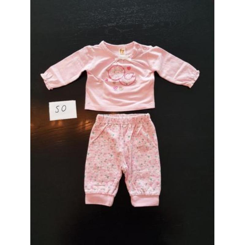Kledingset maat 50 pyjama, Nijntje, legging, jurk