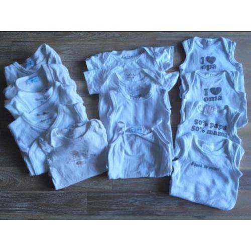 Pakket rompers maat 50