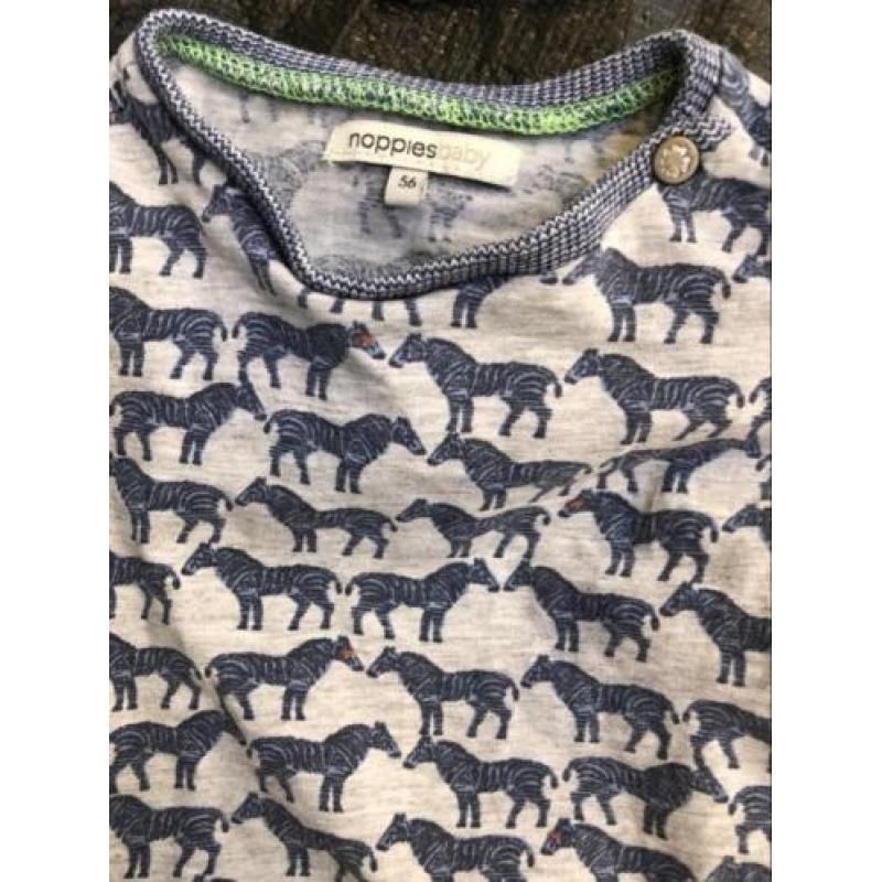 Noppies en feetje shirtjes maat 50/56