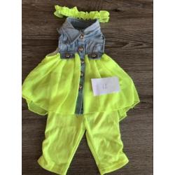 Meisjes kleding maat 50 tot 68 en een paar 74