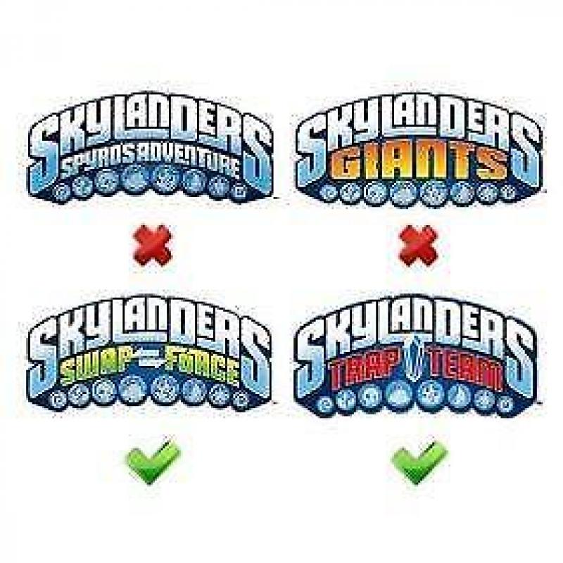 Skylanders Swap Force poppetjes met kaartjes