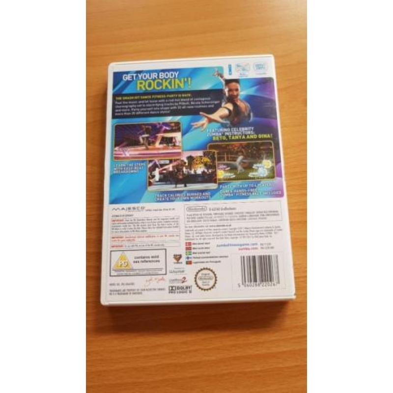 Zumba Fitness 2 + Boekje Band Wii Spel Game FitnessBelt Belt