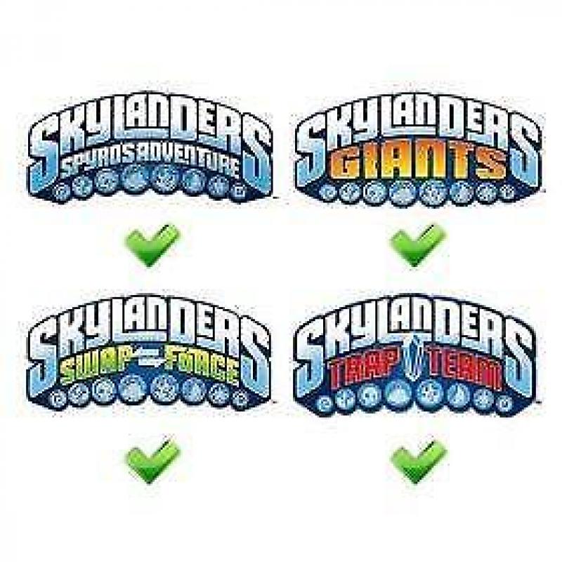 Skylanders Spyro's Advenure poppetjes met kaartjes