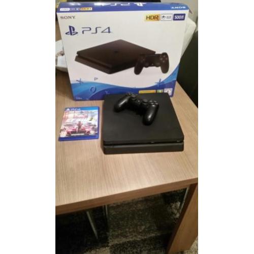 PS4 Slim met The Crew 2 & Fortnite + Garantie