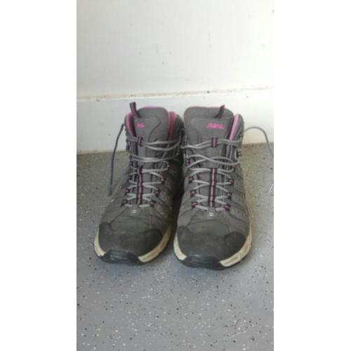 Paars/roze meindl wandelschoenen