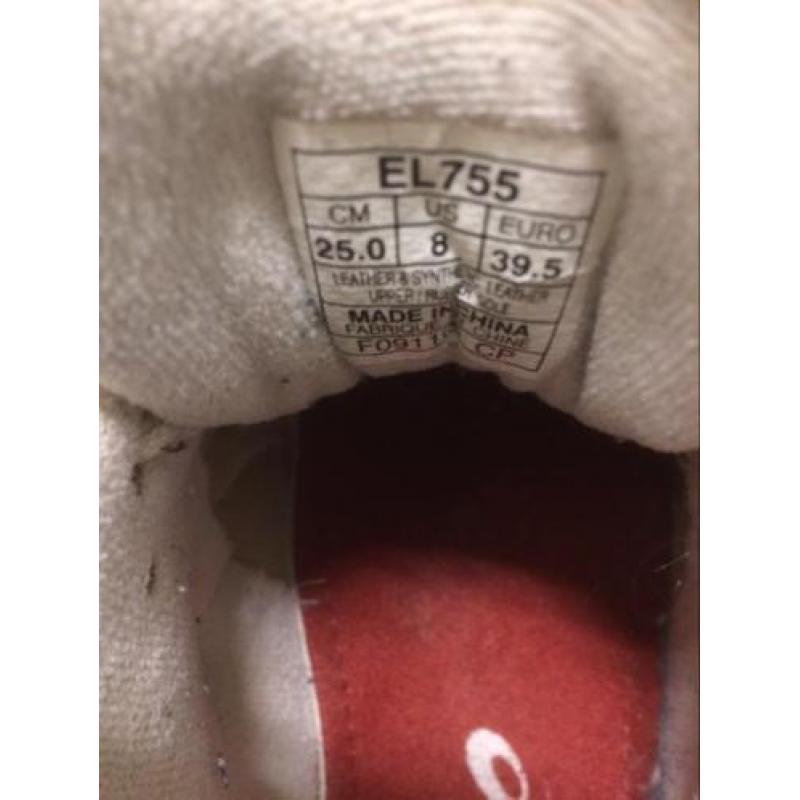 Asics, leer, maat 39,5