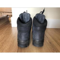 Meindl bergschoenen klasse B maat 39,5 6,5 blauw
