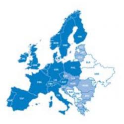 Garmin CN kaart topo Benelux Spanje USA # CN Europa 2019