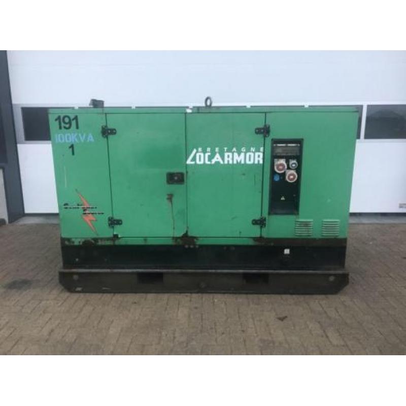 Ingersoll Rand John Deere Leroy Somer G110 120 kVA Supersile